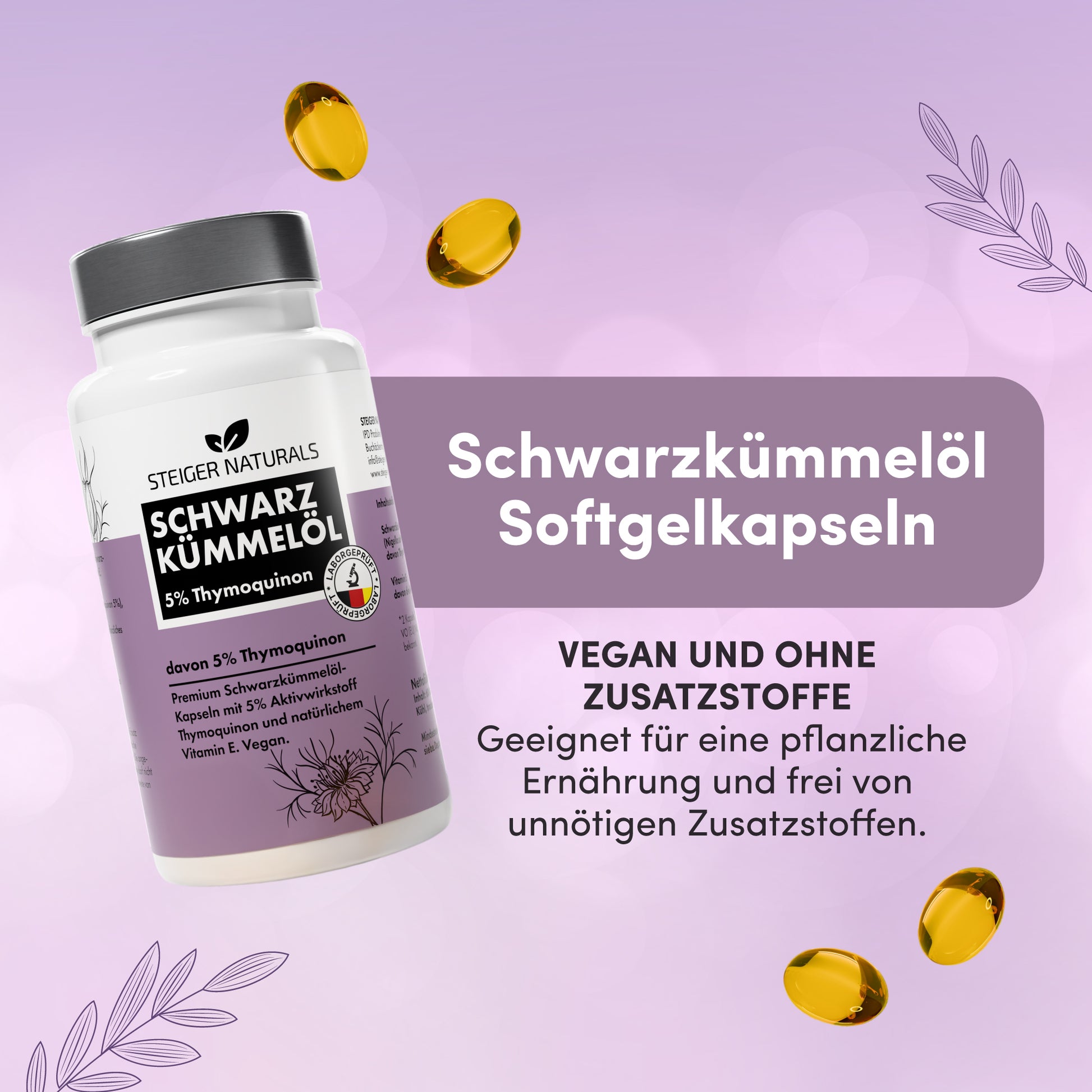 Schwarzkümmelöl Softgelkapseln